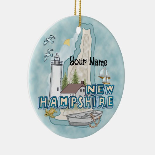 New Hampshire Lighthouse Ornament (Rechts)