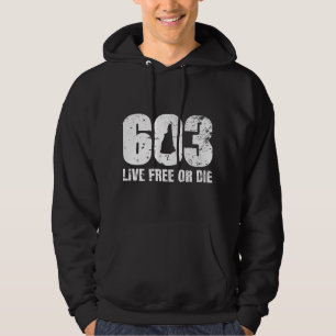New Hampshire - Live Free of Die Hoodie