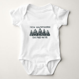 New Hampshire Live Free Romper