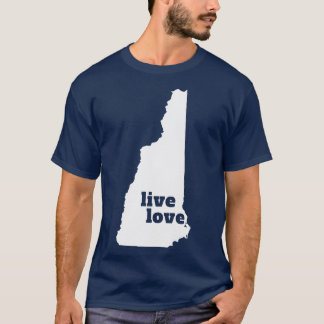 New Hampshire Live Love New Hampshire T-shirt