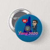 New Hampshire Loves Yang Ronde Button 5,7 Cm (Voorkant /achterkant)