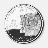 New Hampshire Magneet (Voorkant)