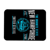 New Hampshire Magneet (Horizontaal)