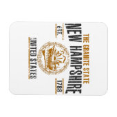 New Hampshire Magneet (Horizontaal)