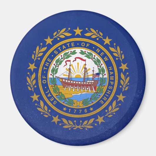 New Hampshire Magneet (Voorkant)