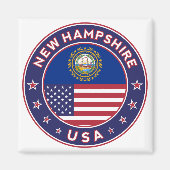 New Hampshire Magneet (Voorkant)
