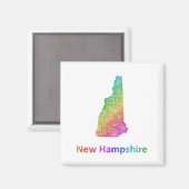 New Hampshire Magneet (Voorkant / Achterkant)