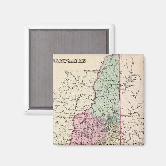 New Hampshire Magneet (Voorkant / Achterkant)