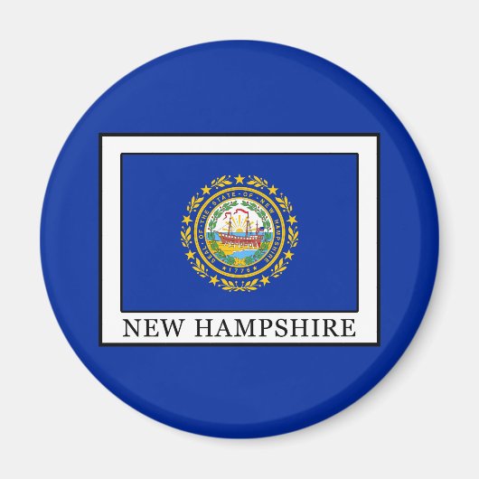 New Hampshire Magneet (Voorkant)