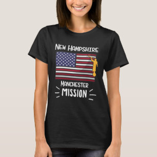 New Hampshire Manchester Mormon LDS Mission Missio T-shirt