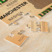 New Hampshire  Map Legpuzzel (Zijkant)