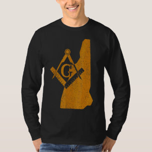New Hampshire Masons Grand Lodge Vrijmetselaar vad T-shirt