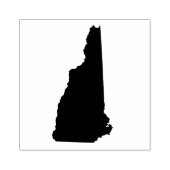 New Hampshire massief rubber kunststempel Rubberstempel (Afrduk)