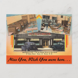 New Hampshire, Monadnock Grill, Keene Briefkaart