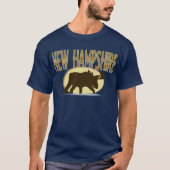 New Hampshire Moose T-shirt (Voorkant)