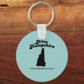 New Hampshire Motto- like old Hampshire but new Sleutelhanger (Voorkant)