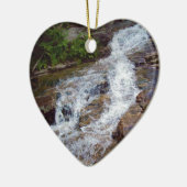 New Hampshire Mountain Water Keramisch Ornament (Links)