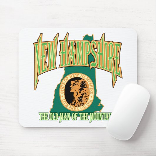New Hampshire Muismat (Met muis)