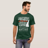 New Hampshire Native Live Free of Die T-shirt (Voorkant volledig)