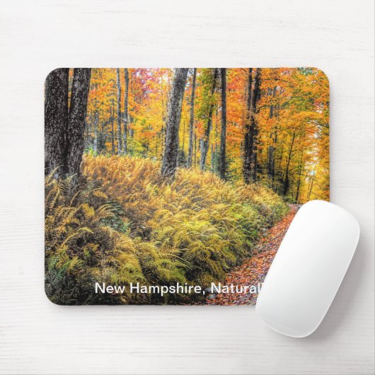 New Hampshire Natuurlijk Mousepad Muismat (Met muis)