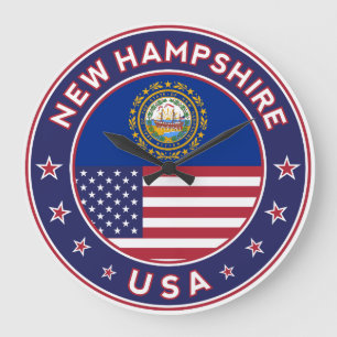 New Hampshire, New Hampshire sticker, Grote Klok