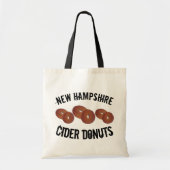 New Hampshire NH Apple Cider Donuts Doughnoten Foo Tote Bag (Voorkant)