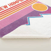  New Hampshire NH Granite State Souvenir Sherpa Deken (3/4)