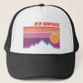  New Hampshire NH Granite State Souvenir Trucker Pet (Voorkant)