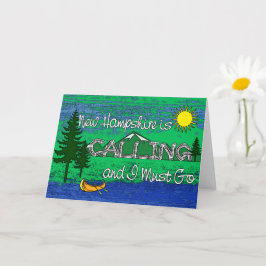 New Hampshire noemt kunst Kaart