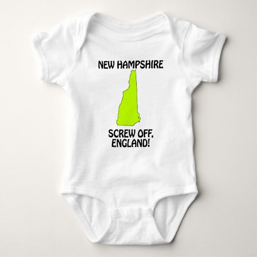 New Hampshire - Oprotten, Engeland! Romper (Voorkant)