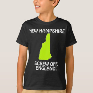 New Hampshire - Oprotten, Engeland! T-shirt