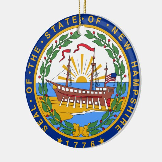 New Hampshire* Ornament (Links)