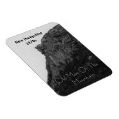 New Hampshire oud man van de berg Magneet (Rechterzijde)