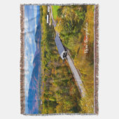 New Hampshire overdekte brug Deken (Voorkant Verticaal)