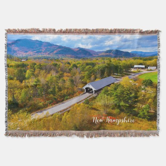 New Hampshire overdekte brug Deken (Voorkant)