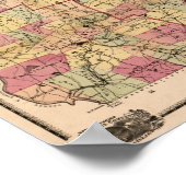 New Hampshire Panoramic MapNew Hampshire Poster (Hoek)