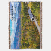New Hampshire Plymouth Smith Bridge Deken (Voorkant Verticaal)