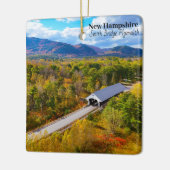 New Hampshire Plymouth Smith Bridge Keramisch Ornament (Links)
