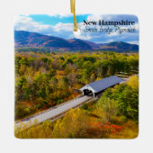 New Hampshire Plymouth Smith Bridge Keramisch Ornament (Voorkant)