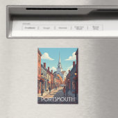 New Hampshire Portsmouth Travel Magneet (Insitu (Vaatwasser))