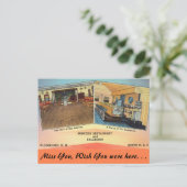 New Hampshire, Princess Restaurant, Concord Briefkaart (Staand voorkant)