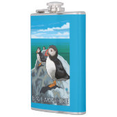 New Hampshire Puffins Scene Heupfles (Links)