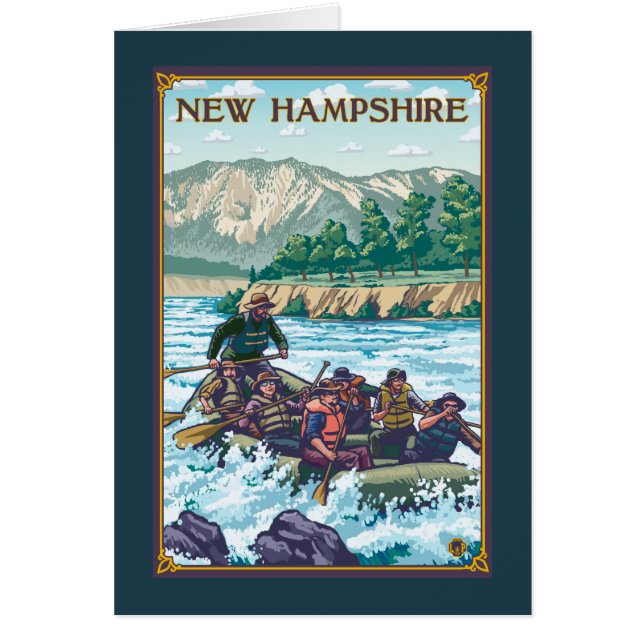 New Hampshire Rafting Scene (Voorkant)