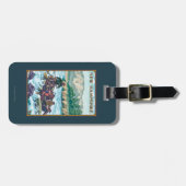 New Hampshire Rafting Scene Bagagelabel (Voorkant horizontaal)