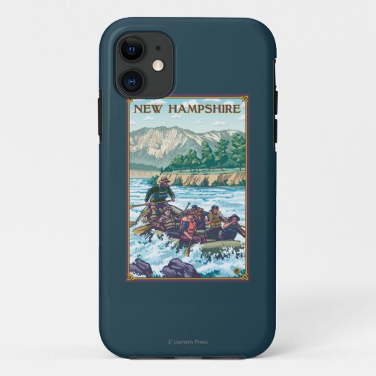 New Hampshire Rafting Scene Case-Mate iPhone Case (Achterkant)