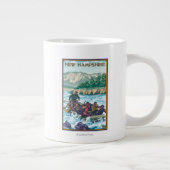 New Hampshire Rafting Scene Grote Koffiekop (Rechts)