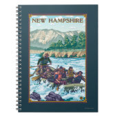 New Hampshire Rafting Scene Notitieboek (Voorkant)