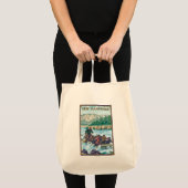 New Hampshire Rafting Scene Tote Bag (Voorkant (product))
