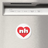 New Hampshire red hart - Ik hou van Magneet (Insitu (Vaatwasser))