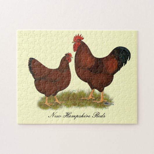 New Hampshire Reds Legpuzzel (Horizontaal)